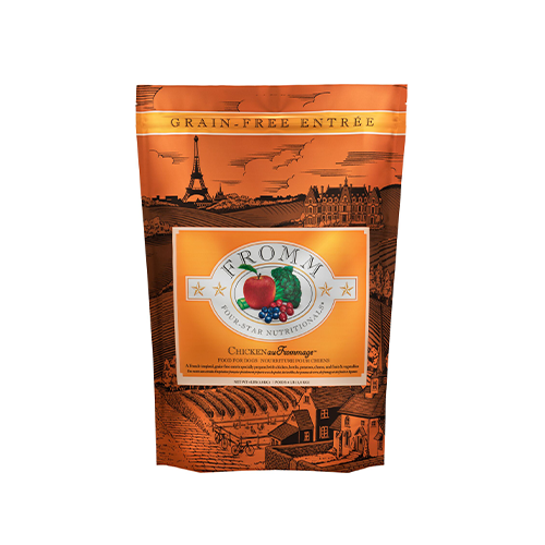 Fromm Four Star Pour Chien Chicken au Frommage 4lbs / 1.8kg