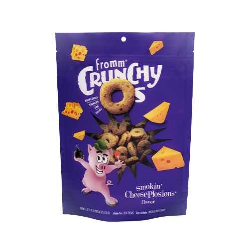 Fromm Gâteries pour Chien Crunchy O's Saveur Fromage Fumé 170g