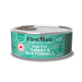 First Mate Grain Friendly Chat Dinde Et Riz 156g