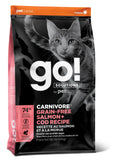 Petcurean Go! Carnivore Sans Grains Pour Chat Saumon + Morue 8lbs / 3.63kg