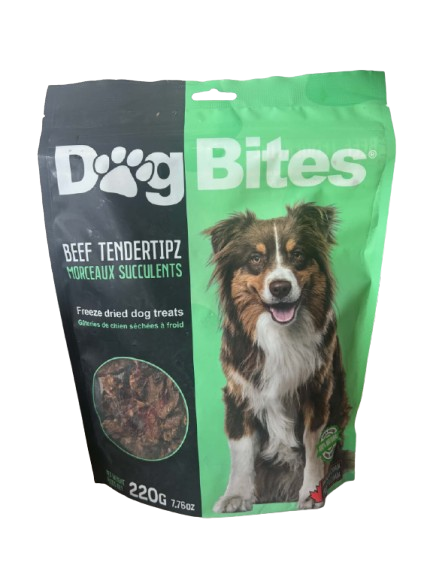 Dog Bites Morceaux Succulents (Poumons de Boeuf) 220g