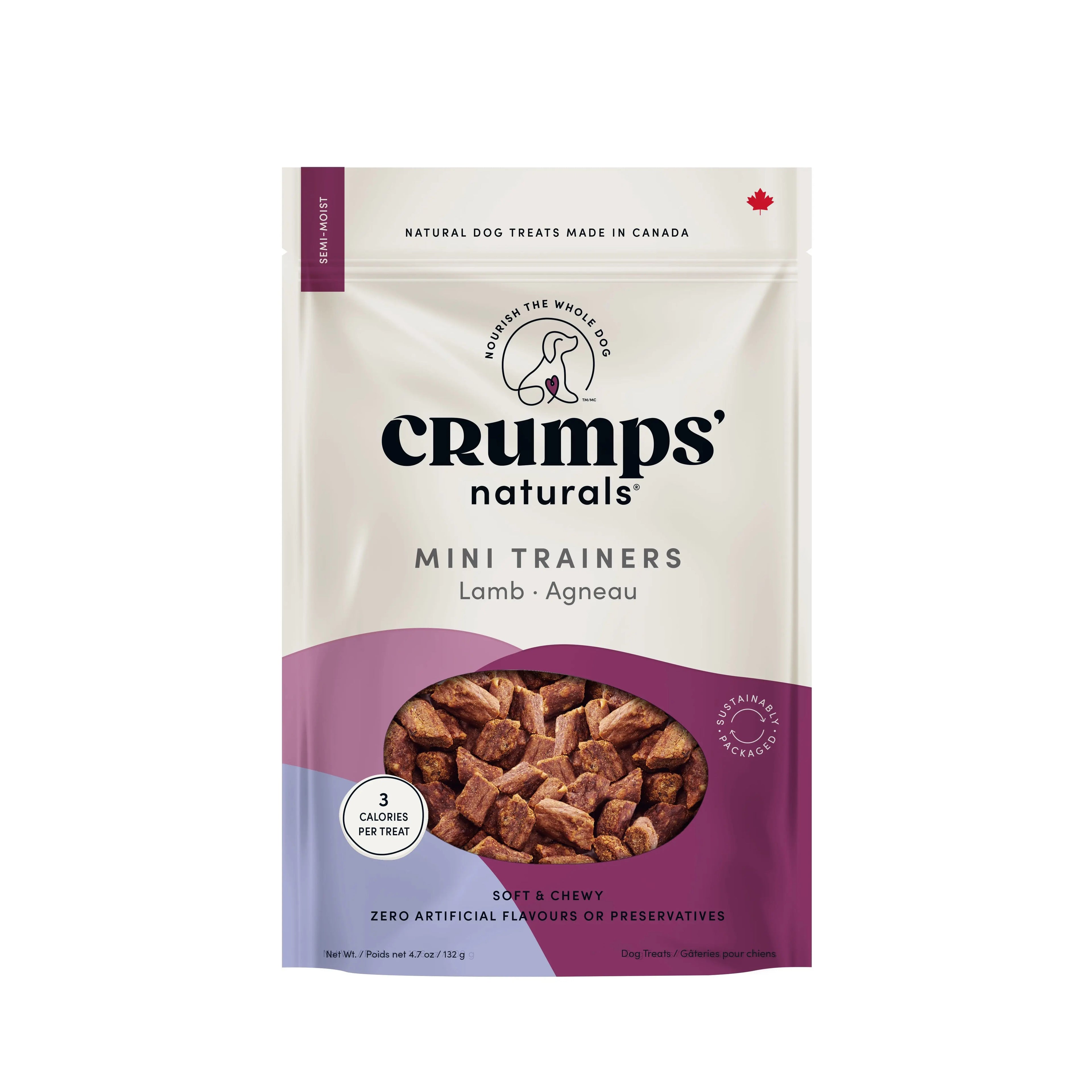 Crumps Naturals Mini Trainers Agneau 132g