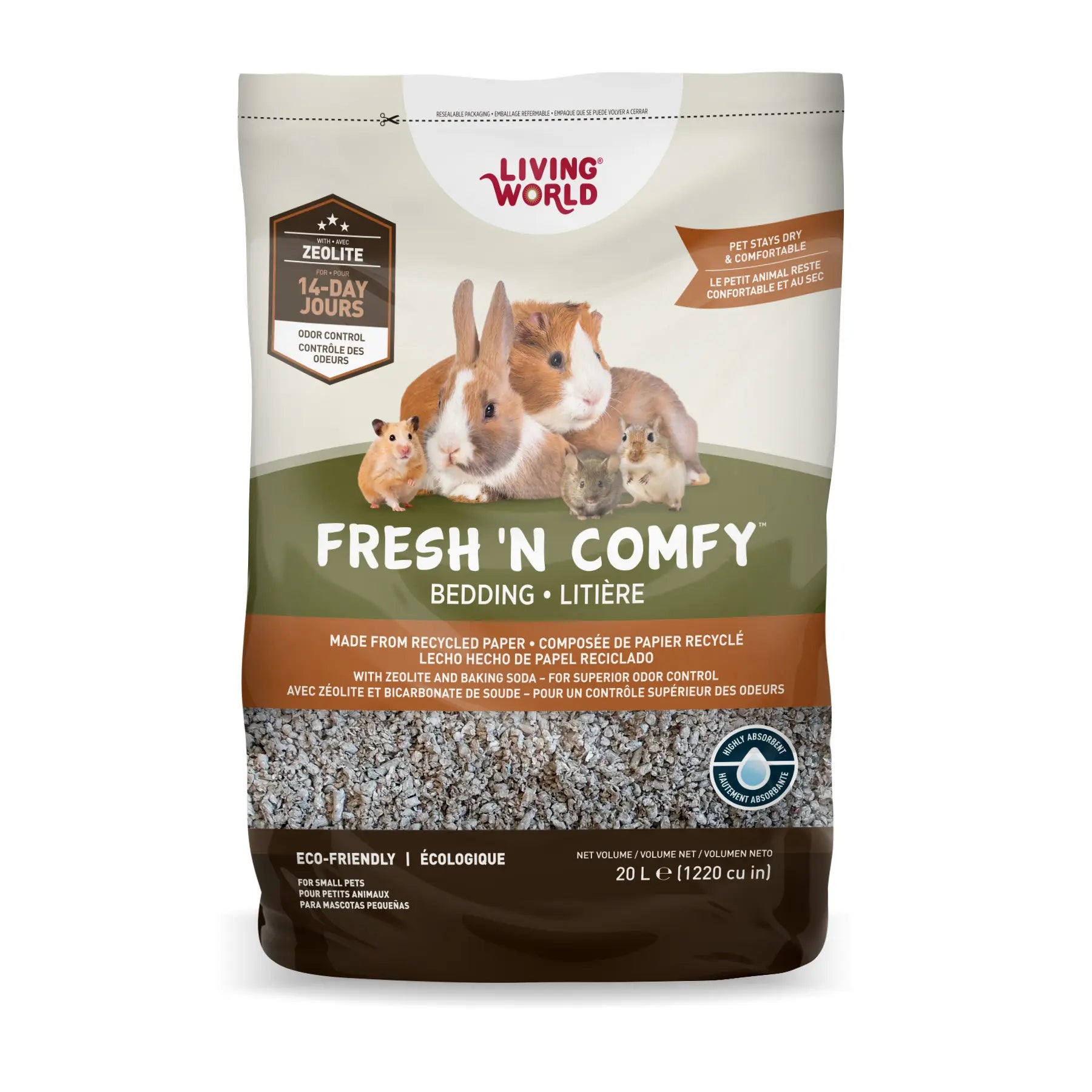 Living World Fresh N Comfy 20L (Tan)