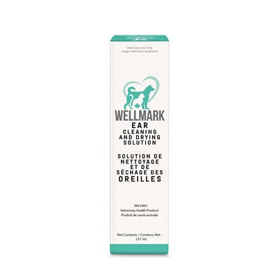 Wellmark Solution de Nettoyage et de Séchage des Oreilles 237ml