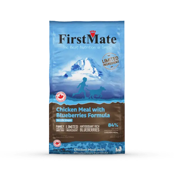 First Mate LID Chien Poulet et Bleuets 25lbs / 11.34kg