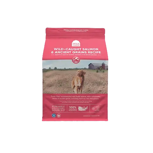 Open Farm Grains Anciens Saumon Sauvage pour Chien 4lbs / 1.8kg