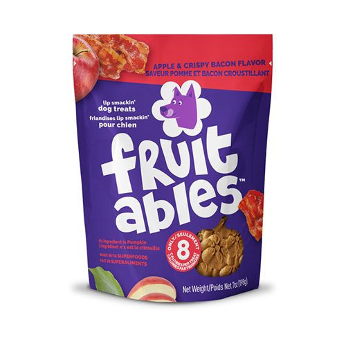 Fruitables Biscuits Bacon et Pommes pour Chien 198g