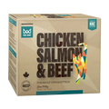 Big Country Raw Fare Game Poulet, Saumon et Bœuf 2lbs / 908g