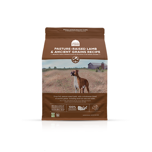 Open Farm Grains Anciens Agneau de Pâturage 22lbs / 10kg