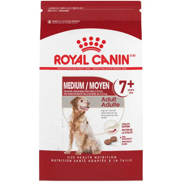 Royal Canin Moyen Chien Adulte 7+ 30lbs / 13.6kg
