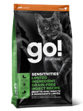 Petcurean Go! Sensitivities LID Sans Grains Pour Chat Insecte 6lbs / 2.72kg