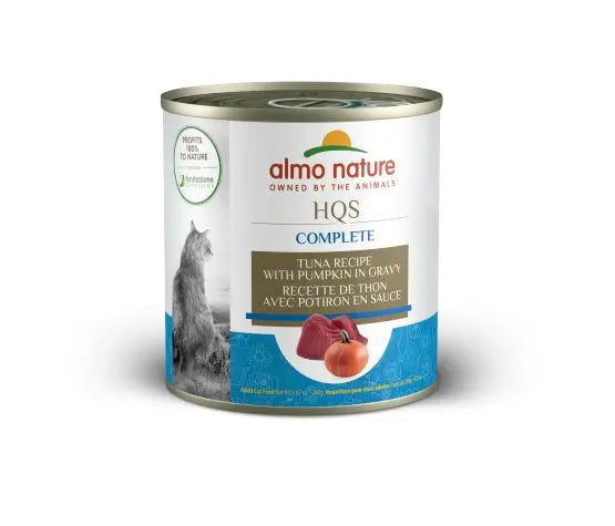 Almo Nature HQS Complete Chat Thon et Potiron en Sauce 280g
