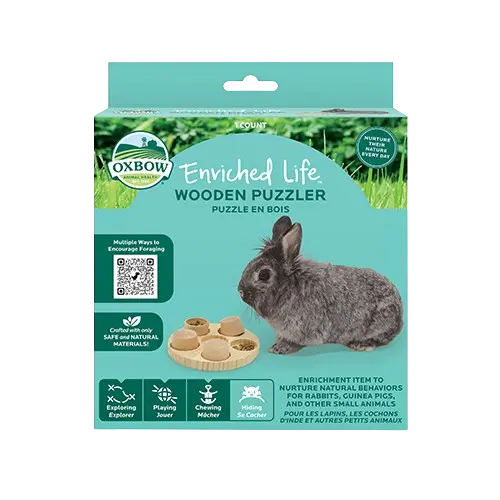 Oxbow Enriched Life – Casse‑tête en bois