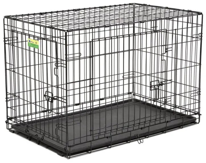 Midwest Cage Contour 2 Portes 36" Noir Intermédiaire
