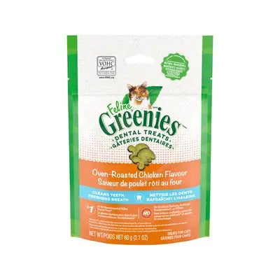 Greenies Félin Gâteries Dentaires Poulet 60g