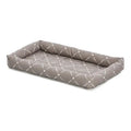 Midwest Lit pour Cage Quiet Time Couture Avec Motif Diamant Taupe Standard 73.7 x 48.3cm / 29 x 19po