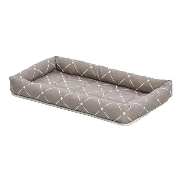 Midwest Lit pour Cage Quiet Time Couture Avec Motif Diamant Taupe Standard 73.7 x 48.3cm / 29 x 19po