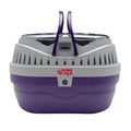 Living World Cage de Transport S/P 23 x 17,2 x 15,5 cm (Violet)