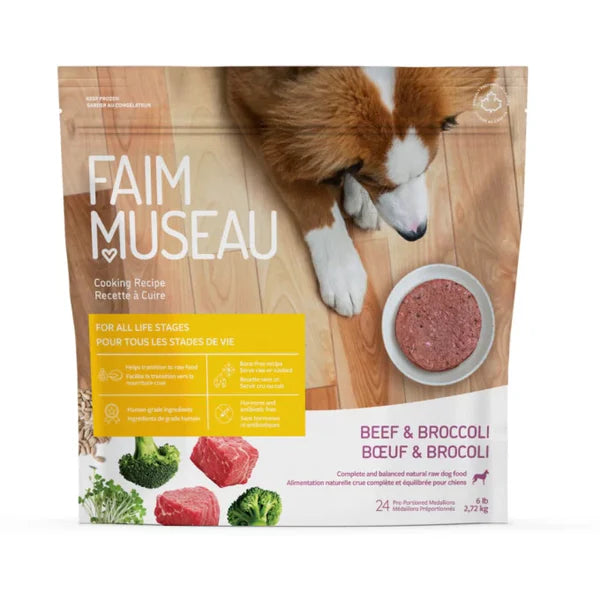 Faim Museau Chien Boeuf & Brocoli 6lbs / 2.72kg