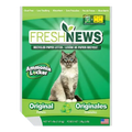 Fresh News Litière Absorbante de Papier Recyclé 4lbs / 1.8kg
