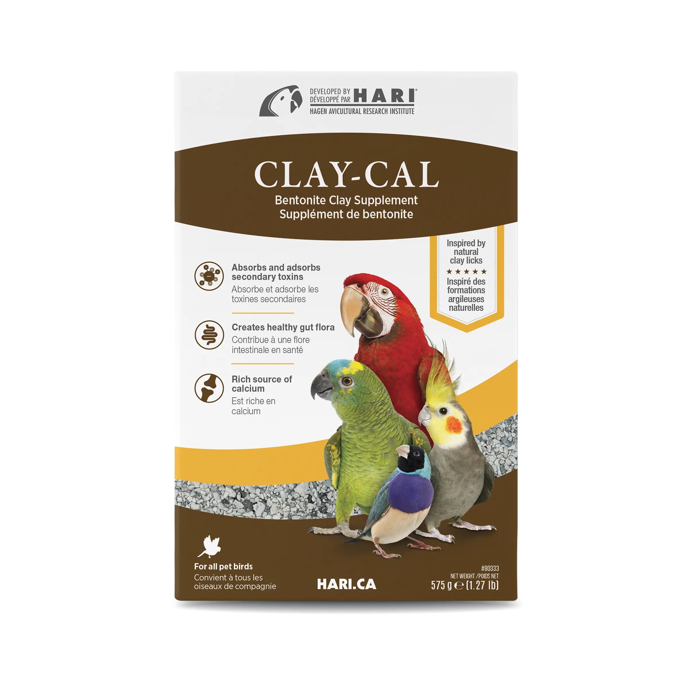 Hari Clay-Cal Supplément de Bétonite 575g