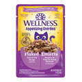 Wellness Appetizing Entrées Émietté Recette de Thon et Morue en Bouillon 40g