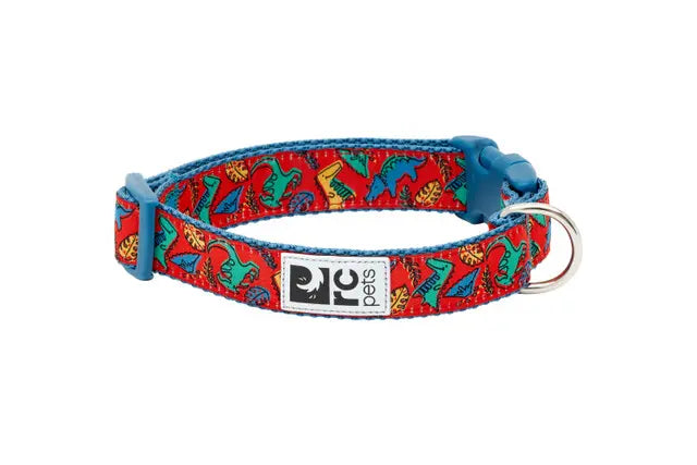 RC Pets Collier à Motif Traces Dinos Enjoués M