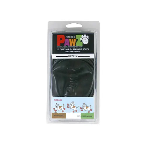 Pawz Bottes en Caoutchouc Medium Noir (12 Unités)