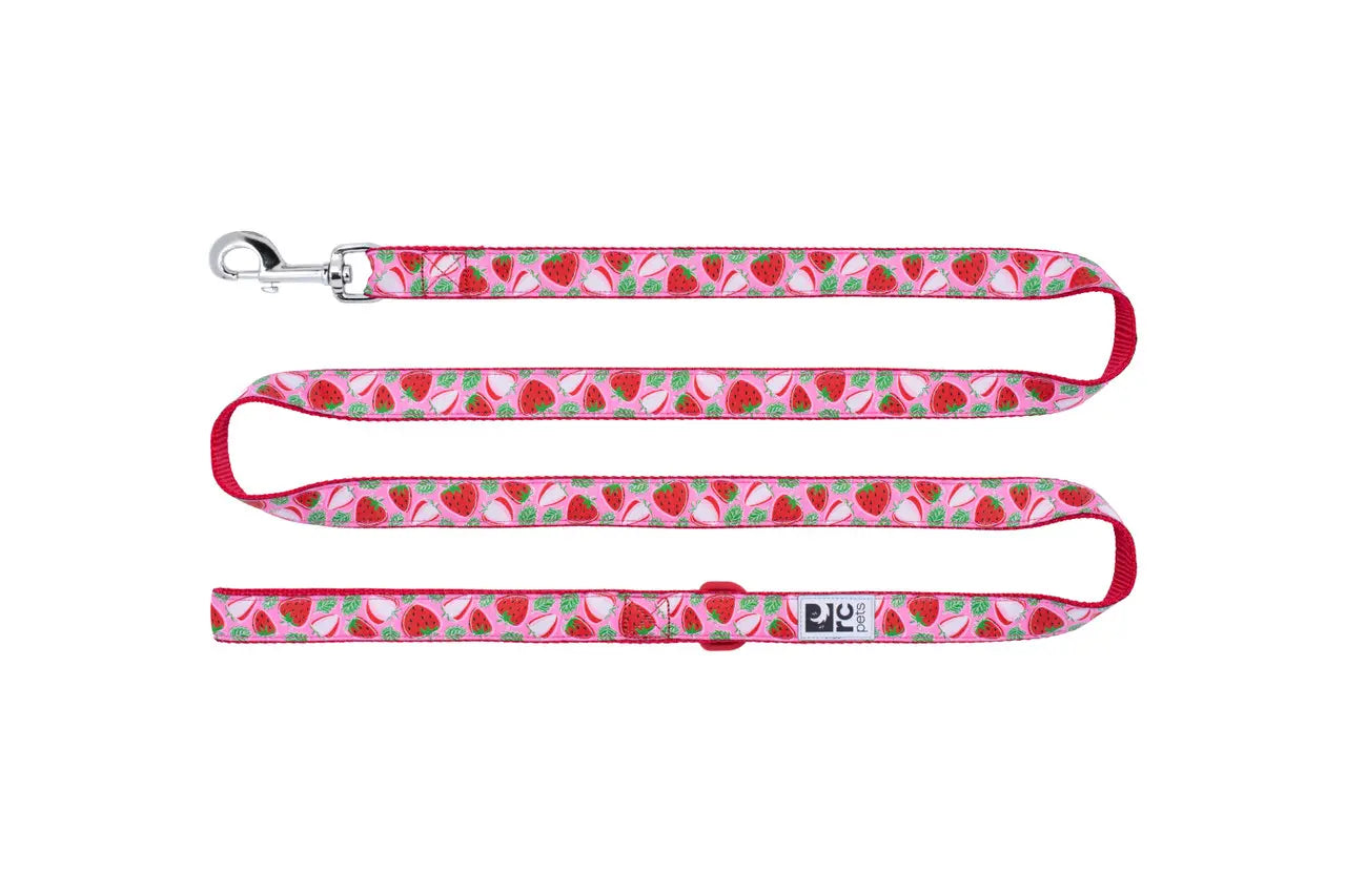RC Pets Laisse à Motif Fraises 3/4x6