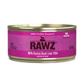 Rawz 96% Pâté au Canard et Foie de Canard pour Chat 155g