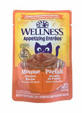 Wellness Appetizing Entrées Mousse Recette de Poulet Infusé de Bouillon 40g