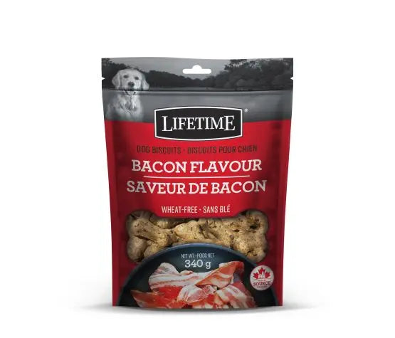 Trouw Nutrition Lifetime Biscuits Pour Chien au Bacon 340g