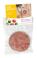 Faim Museau Médaillon Individuel Boeuf et Brocoli 114g