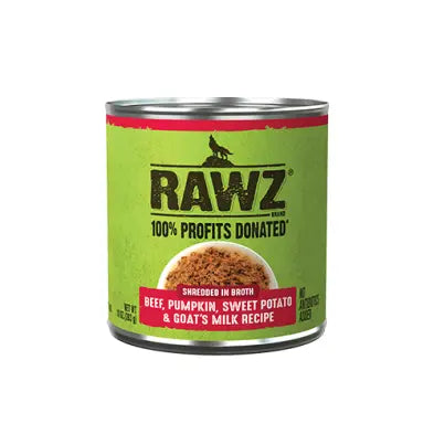 Rawz Ragoût de Boeuf, Citrouille, Patate Douce & Lait de Chèvre pour Chien 283g
