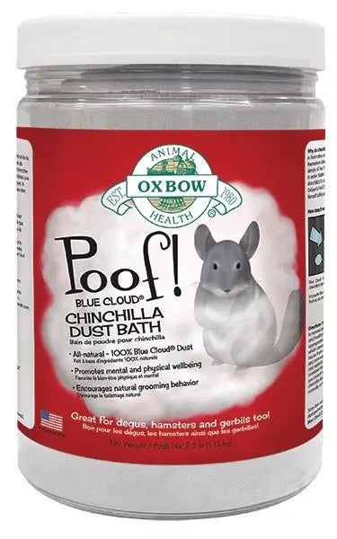 Oxbow Poof! Bain De Poudre Pour Chinchilla 2.5lbs / 1.13kg