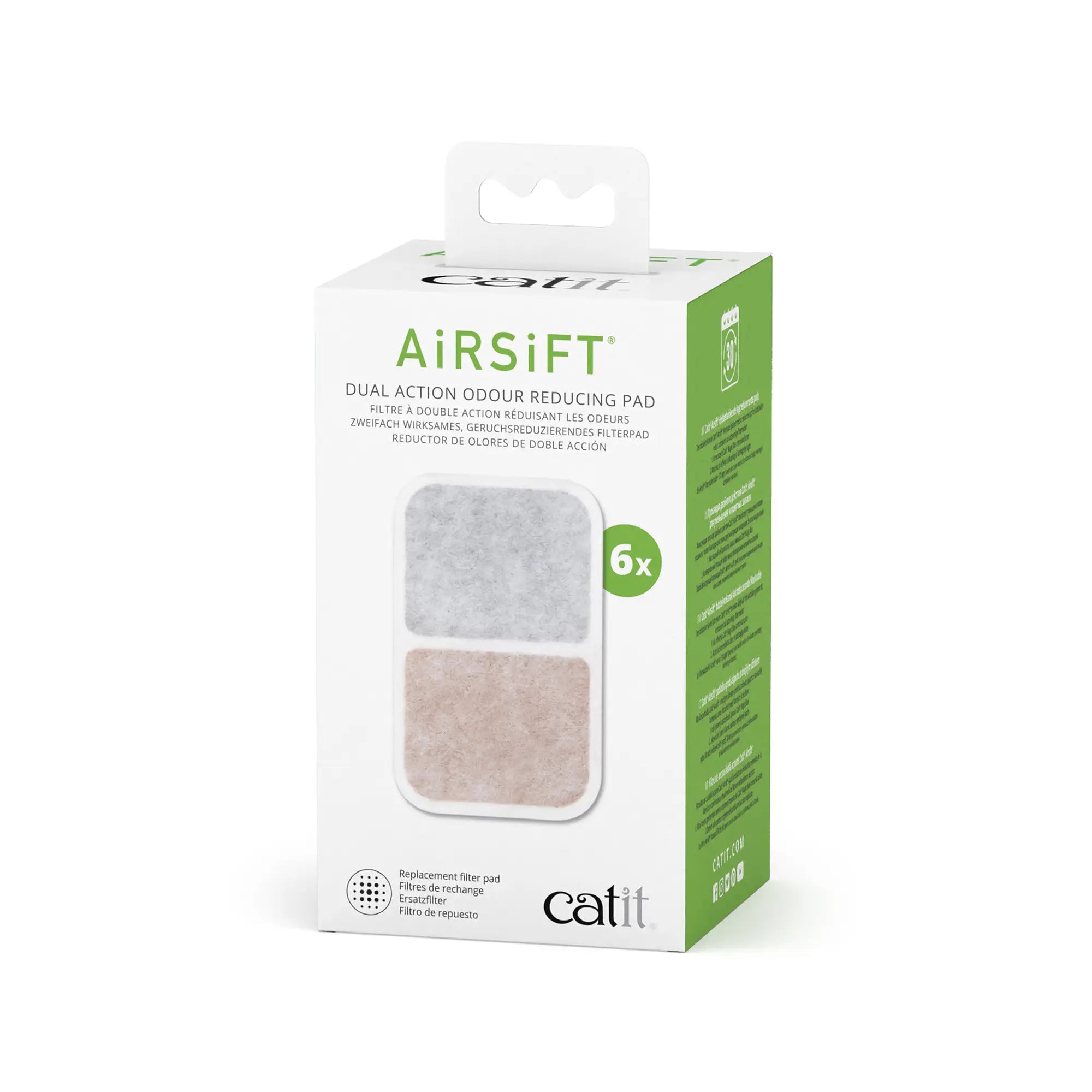 Catit Airsift Filtres Double Action (6 Unités)