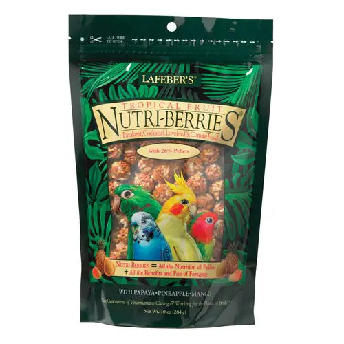 Lafeber Nutri-Berries Fruits Tropicaux Petit 284g