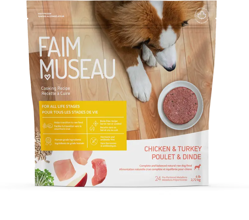 Faim Museau Chien Poulet & Dinde 6lbs / 2.72kg