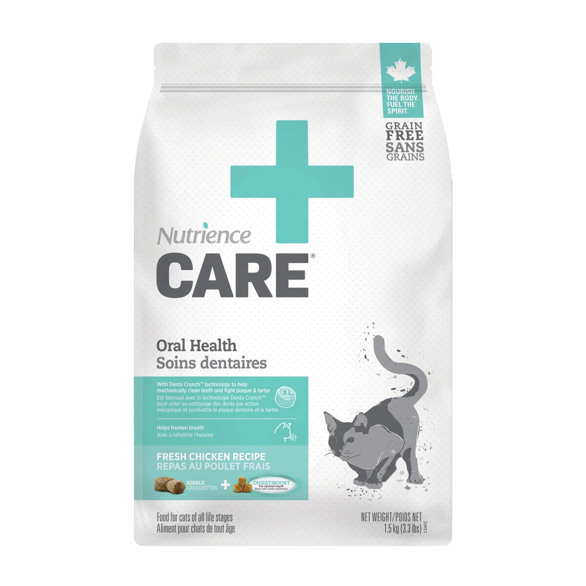 Nutrience Care Pour Chat Soins Dentaires 3.3lbs / 1.5kg