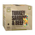 Big Country Raw Fare Game Dinde, Sardine et Boeuf 2lbs / 908g