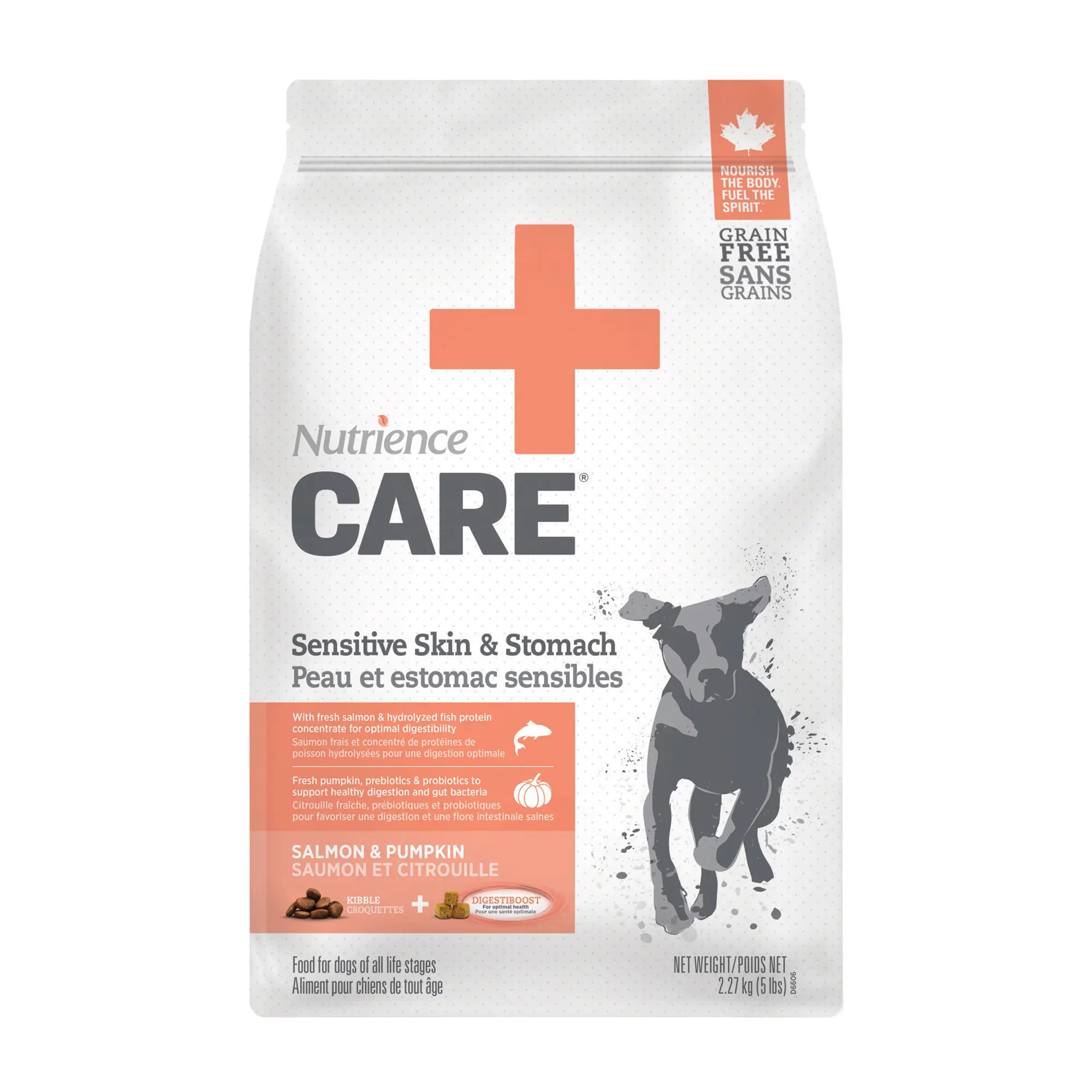 Nutrience Care Chien Peau et Estomac Sensibles 5lbs / 2.27kg