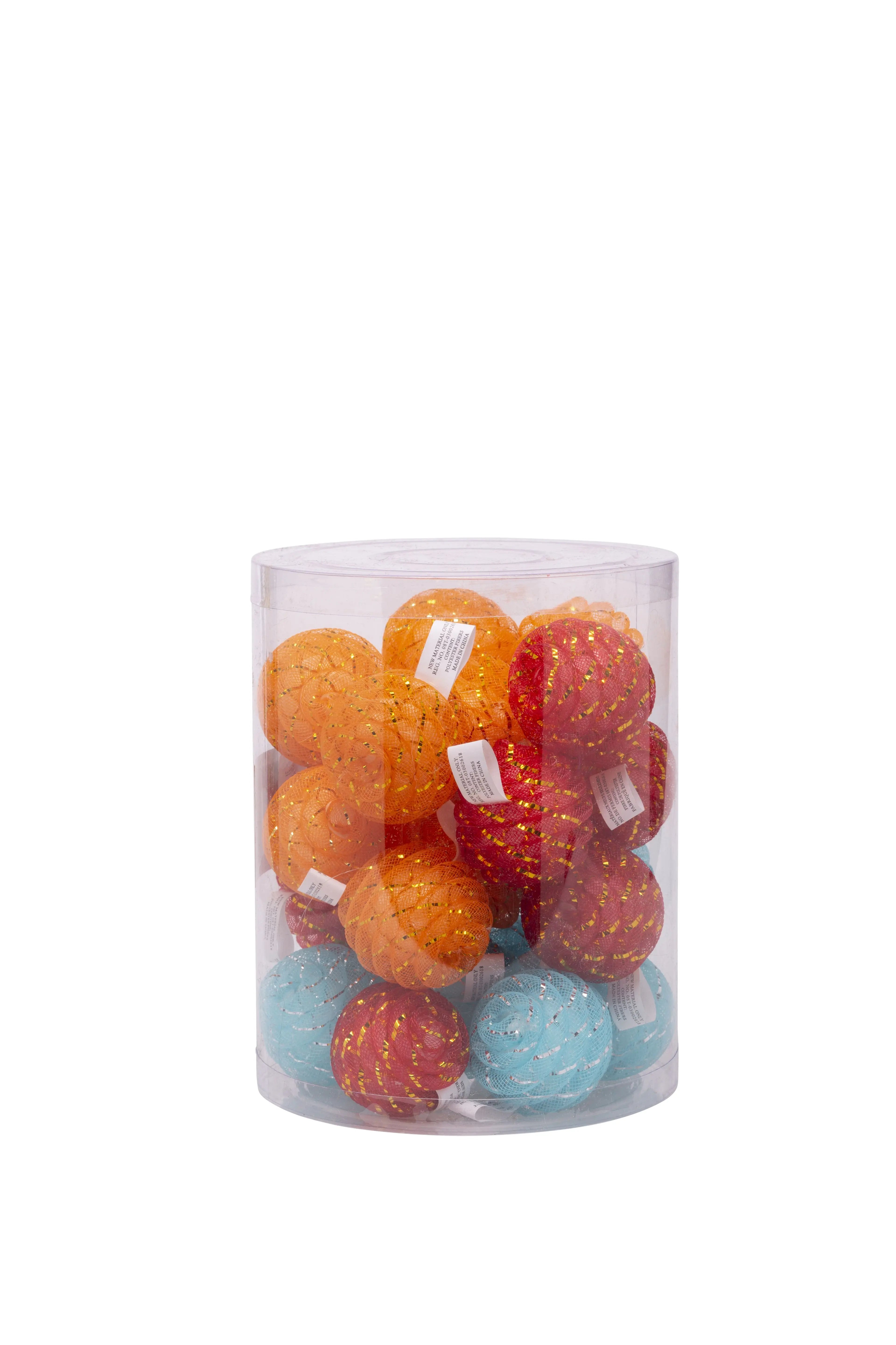 Bud'z Jouet Pour Chat Balle Spirale Colorée (Couleur Assortie)