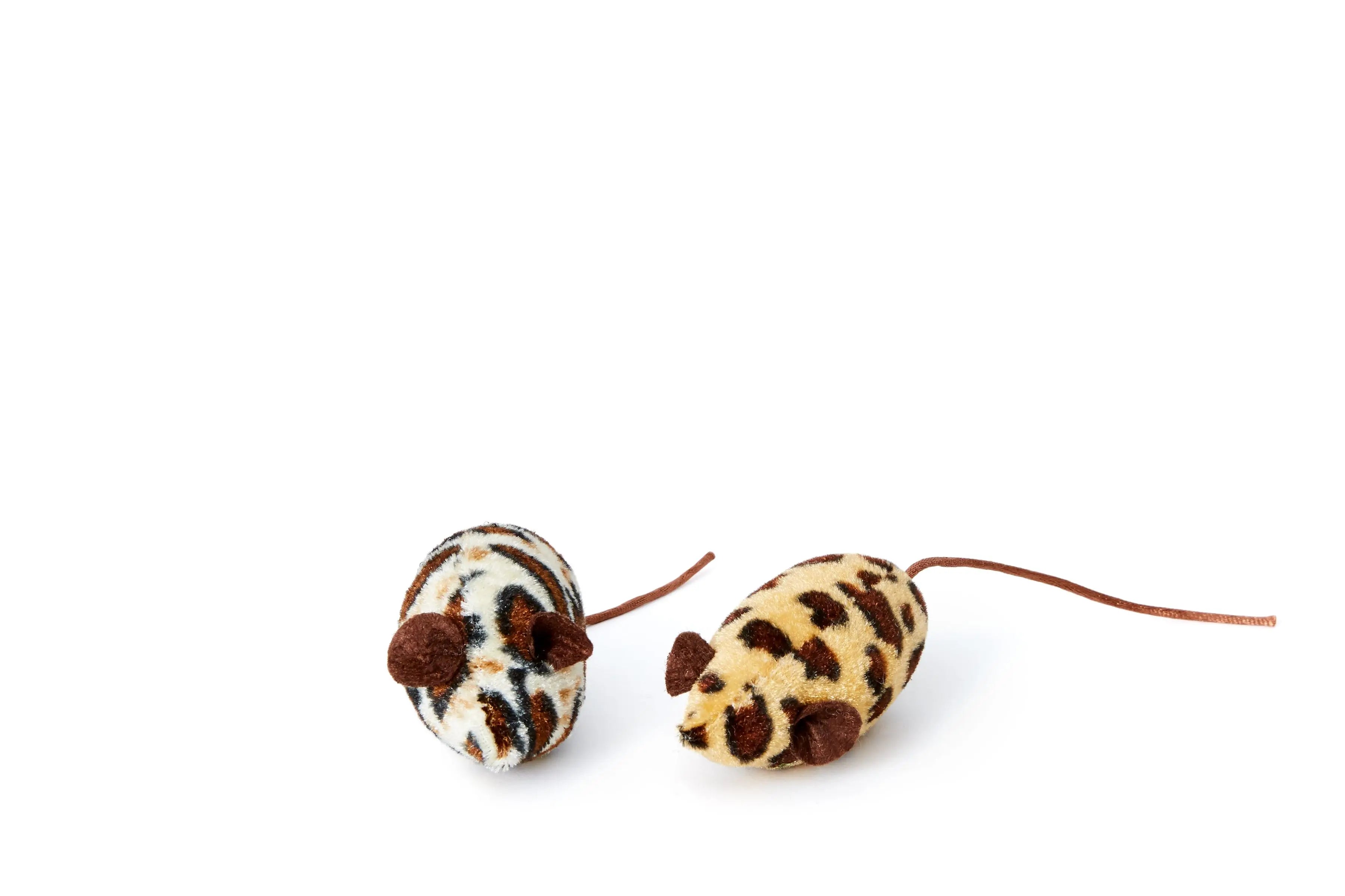 Bud'z Jouet Pour Chat Souris Blanche Et Beige (Couleur Assortie)