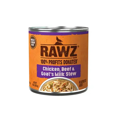 Rawz Ragoût de Poulet, Boeuf & Lait de Chèvre pour Chien 283g