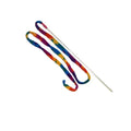 Cat Dancer Cat Charmer Agace-Chat Interactif Avec Tissu Arc-En-Ciel