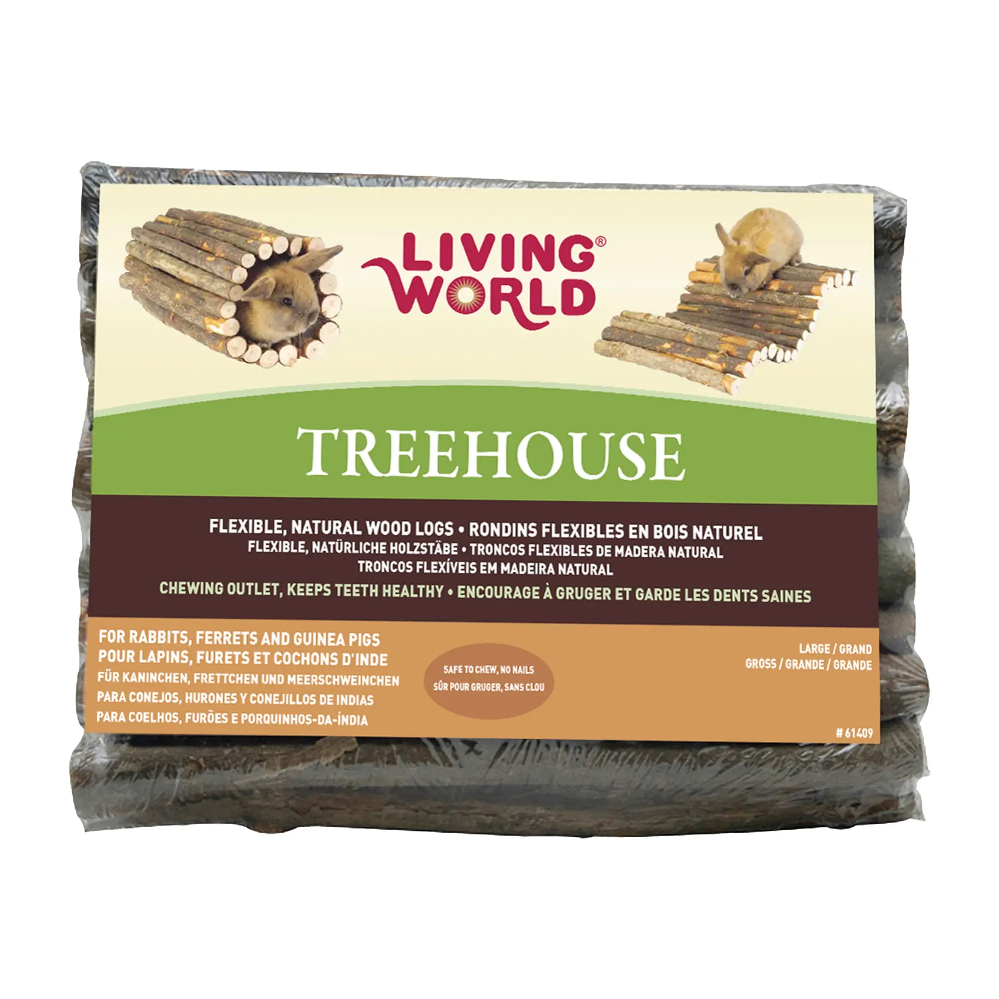 Living World Treehouse en Bois L/G