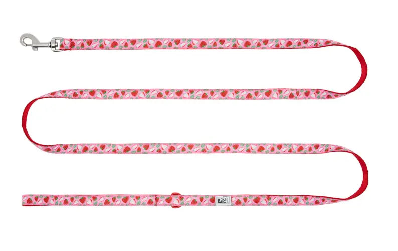 RC Pets Petite Laisse À Motifs Fraises De 1/2x6
