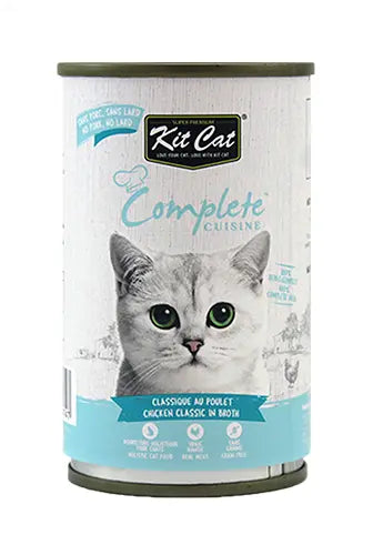 Kit Cat Complete Cuisine Classique au Poulet en Bouillon pour Chat 150g