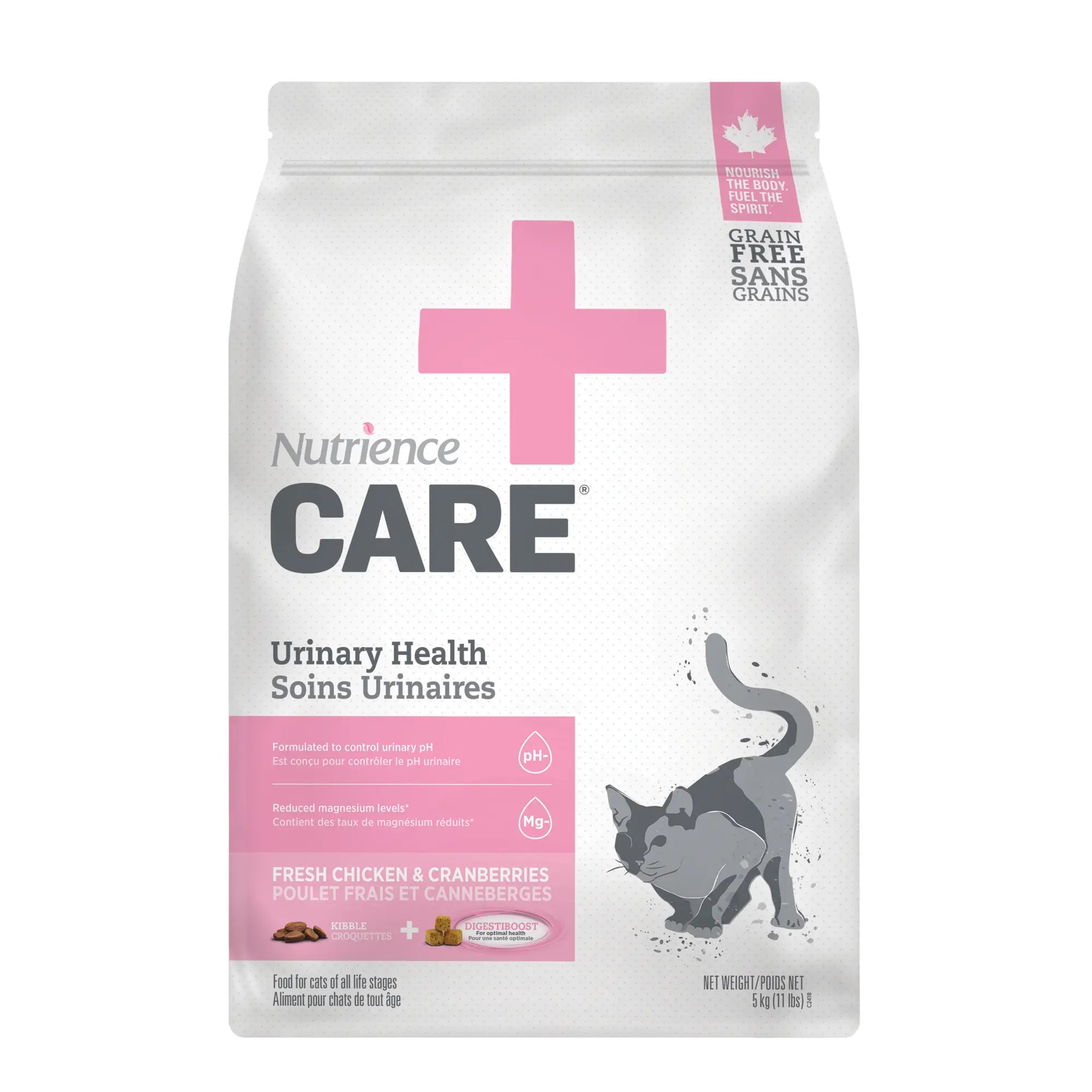 Nutrience Care Pour Chat Soins Urinaires 11lbs / 5kg
