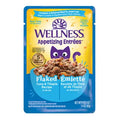 Wellness Appetizing Entrées Émietté Recette de Thon et Tilapia en Bouillon 40g